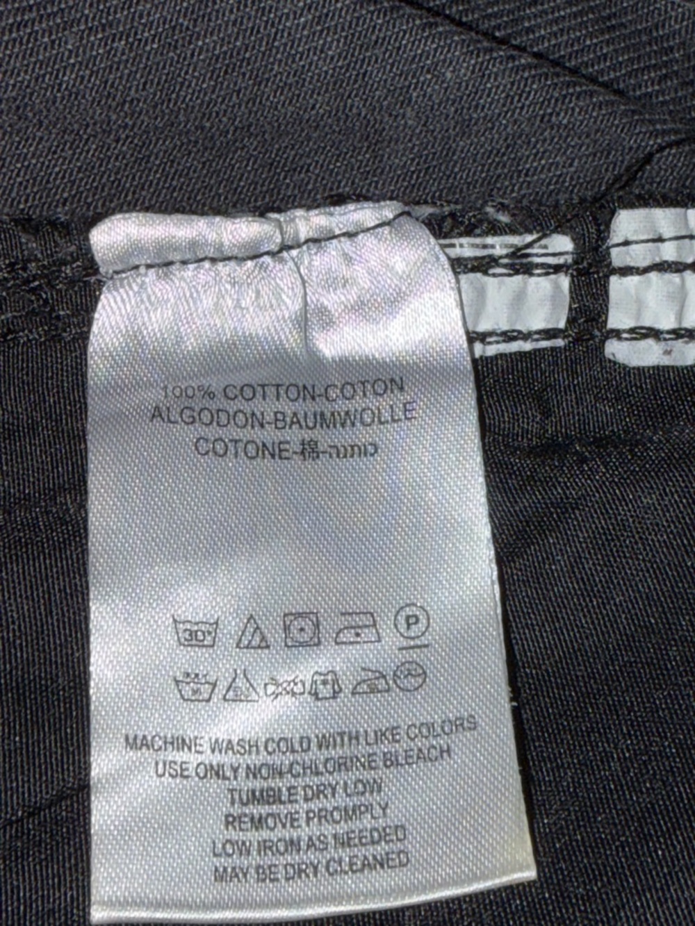 Free People Women Black Denim Button Up Skirt Size 6 - Picture 6 of 7